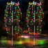 Solar Garden Lights Outdoor Decorative Waterproof, 69LED Swaying Tree Solar Lights for