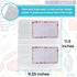 Recipe Card Protector Pages, 15 Clear Plastic Protectors for 4" x 6" Recipe Binder