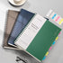 EMSHOI A4 Spiral Notebook, 11.2" X 8.27", College Ruled Lined Journal, 300 Pages/150 Sheets, Easy Tear Perforated