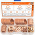 Copper Washers - 150PCS Assortment Kit with 8 Sizes Copper Metric Sealing Flat Washers
