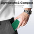 Padike Business Card Holder Case, Professional PU Leather & Stainless Steel Multi Card Wallet for Men & Women (U-Green)