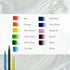 Pentalic - 12pc Woodless Colored Pencil Set