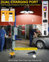 T-SUN 20V Repairs(1 Pack) Battery Operated Shed Lights, LED Work Light Compatible with Dewalt Battery Hanging Lights