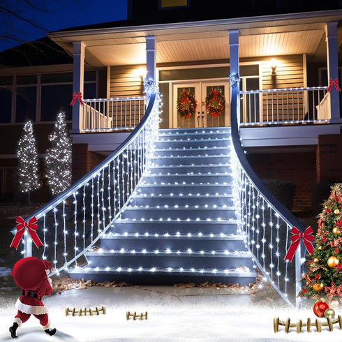 200 72ft 8 JMEXSUSS LED Solar Rope Lights for Pool, Modes Solar Rope Lights Outdoor Waterproof LED Solar Powered Rope