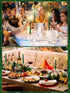 24 Decoration(Christmas,11 Inch,Green) Treela Pcs Flameless Taper Candles Battery Operated Bulk Fake Candles Light LED