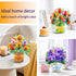 QZHIWLP 3 Pack 3D Pop Up Flower Cards Floral Bouquet Pop Up Cards for Mom - Mothers Day Card, Birthday Card for Women