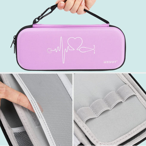 15 MEUUT pcs Stethoscope Case Kit, Perfect Nurse Gift Include Stethoscope Case, Medical Scissors, Penlights