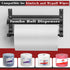 Hazztoll 17.0"x8.5"x7.5" Wall Mounted Wiper Dispenser, Jumbo Paper Towel Dispenser