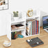 Desktop Shelf Organizer for Top of Desk - Wood Desk Hutch for Dorm Room Essentials & Home Office - Small Tabletop