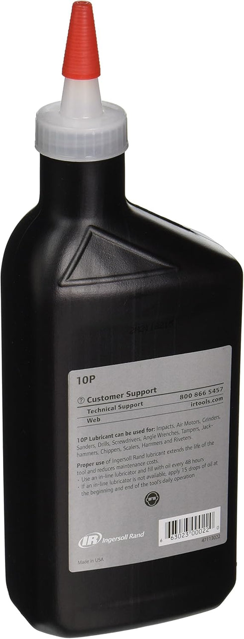 Ingersoll Rand 10P Edge Series Premium Grade Air Tool Oil, 0.5 Litre by Ingersoll Rand