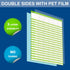 Dry Erase Incentive Chart/Chore/Responsibility/School Attendance, 6 Pack Multi-Color, 36 Rows x 25 Columns