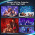 Elec3 Galaxy Projector for Bedroom, Ocean Light Projector with Bluetooth Speaker and RC Water Wave Lamp Northern Night