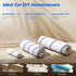 Gmiekkly 3.93Ft 30Pcs Set 9, 6 4 Paint Roller Kit with Extension Pole for Walls and Ceilings, House Painting Supplies