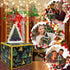 FERGONO Set Men(Green-1Pcs) Money Box for Cash Gift Pull, Merry Christmas Money Gift Box Surprise Gift Box Pull Money
