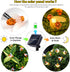 Solar Bee String Lights, 30 LED Cute Waterproof Outdoor Fairy Lights with 8 Modes for Wedding Home Garden Patio