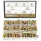 152 Pieces Threaded Inserts Assortment Kit, 1/4"-20, 5/16"-18 for Wood Furniture Screws