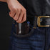 VIPERADE PJ33 Leather Knife Sheaths for Belt, Pocket Knife Holster, Horizontal Leather Knife Holder