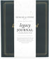 Grandparents Legacy Journal, Charcoal, 85 Pages, Memory Journal for Grandparents & Parents, Ideal Gift