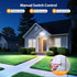 75W 7000LM IP65 6500K Onforu LED Security Light, Brightness Outdoor Flood Light Fixture Switch Controlled, Waterproof