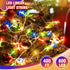 Wiopss 400FT Dimmable Multi-Colored String Lights LED Extra Long Outdoor Waterproof Fairy Lights with Remote, Timer