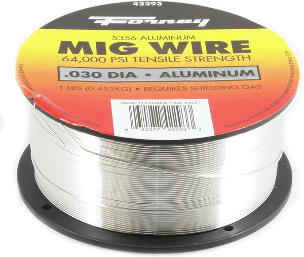 Forney 42293 Mig Wire - Aluminum Alloy ER5356, 030-Diameter, 1-Pound Spool