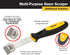 11030 9-1/4-Inch 1 Titan Multi-Purpose Razor Scraper | Includes Extra Heavy-Duty Razor Blade