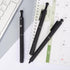 Gel Pens 0.5 mm 8 Pcs Quick-Dry Black Ink Fine Point Smooth Writing Pens