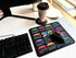 Calendar Mouse Pad 2025 Bulk 10.3"X8.3", XL Mouse Pad Calendar with Holidays, Non-Slip Rubber Base, Home Office Desk