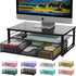 gianotter Computer Monitor Stand Riser, Desk Organizers and Accessories with Drawer, Office