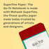 Go-To Notebook with Mohawk Paper, Brick Red Blank, Simple Blank Page Productivity Journal