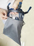 Respirator Mask Drawstring Bag, High-Density Waterproof Material, 1 Pack for Storage