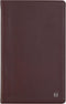 Classic Leather Notebook Journal, Softcover, Cacao Brown, Large (5.4" x 8.5"), 234 Ruled Pages