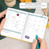 Clever Fox Pocket Food Journal - Daily Meal Planner, Track Calories & Nutrients, Weight Loss Tracker Notebook, 4x5.5”