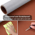 CCOCC 35x17 Dual-Sided Desk Pad Large Waterproof PU Leather Desk Mat Mouse Pad Keyboard Mat Brown