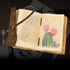 cuero C Compass Vintage Leather Journal, Antique Handmade Leather Bound Journal with Deckle Edge Paper, Great Gift