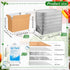 Honoson 2 Frozen Pack Pack Frozen (12'' 5.5'' 7.5'') Pcs Thermal Insulated Shipping Boxes for Food with Ice