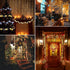 50ft Dimmable 25 14 Lights,150LED Fairy Lights Plug in, Colors Modes RGB+Warm White Color Changing String Twinkle
