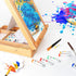 WOWOSS Set, 40PCS 24 3 Tabletop Art Easel Box Painting Kit for Adult Artists & Beginners, Easel Stand with Acrylic