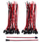 22 AWG JST SM 2 Pin Plug; Male and Female Connector Adapter; 135 mm Electrical Cable Wire; 20 Pairs