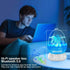 MTDYHY 20 Upgraded Dinosaur Egg Alarm Clock/Digital Clock with Night Light, Soothing Sound Timer Aid Sleep