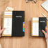 CAGIE 5 Subject College Ruled Notebook, 8.5'' x 11'' Hardcover with 5 Removable Colored Dividers, 240 Pages