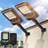 Solar Street Light Outdoor, 11-Inch Solar Powered Street Light with Motion Sensor