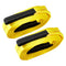 Pindex 2 Pack 2" x 20' Web Lifting Sling, 11000 Lbs Breaking Force for Rocks, Trees, Tool Boxes, Yellow