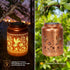 Hummingbird Hummingbird Solar Lanterns Outdoor Garden Decor Solar Lights Waterproof Decorative Hanging Metal Lights