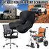 SOWAXGO Tailbone, Memory Foam Seat Cushion for Truck Drivers, Office Chairs, Car Seats, Sciatica Relief Pillow
