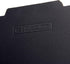 russell+hazel File Folders, Black Office Supplies with Labels, 11.75" x 9.75", 12 Count