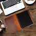 Heavy Duty Full Grain Leather Journal Cover, Refillable Cahier XXL, Handmade Leather Journal Cover - Brown