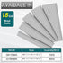 Toicann 18 GA Universal Nail Gun Nails (2", 1-1/2", 1-1/4", 1", 5/8") Galvanized Brad Nails for Pneumatic, Electric