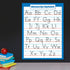 Palace Learning 2 Pack ABC Alphabet & Manuscript Writing Posters, Laminated 18" x 24"