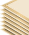 Better Office Products 50 Sheet Award Certificate Paper, Gold Foil Metallic Border, Ivory Letter Size